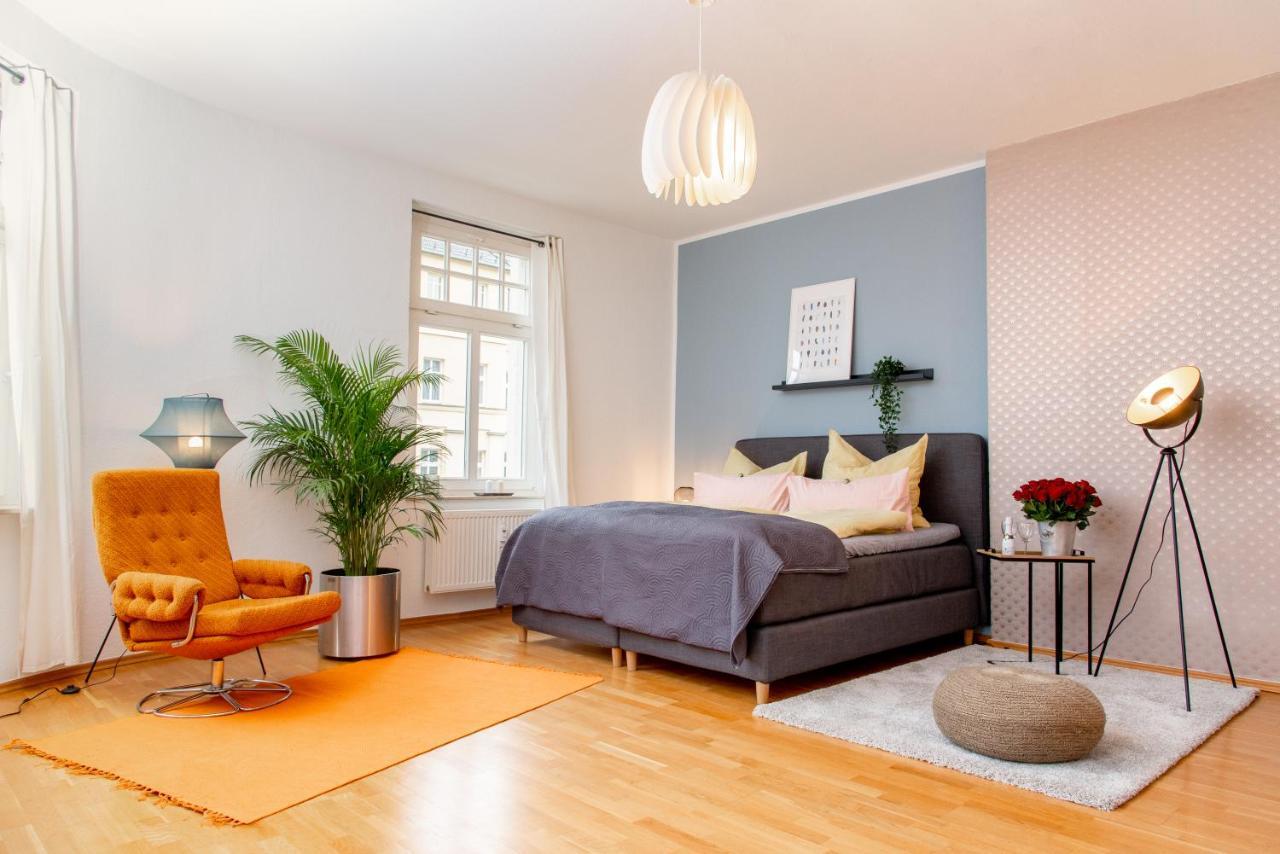 Kassberg Apartment Im Retro-Stil / Netflix & Wifi Chemnitz Exteriör bild