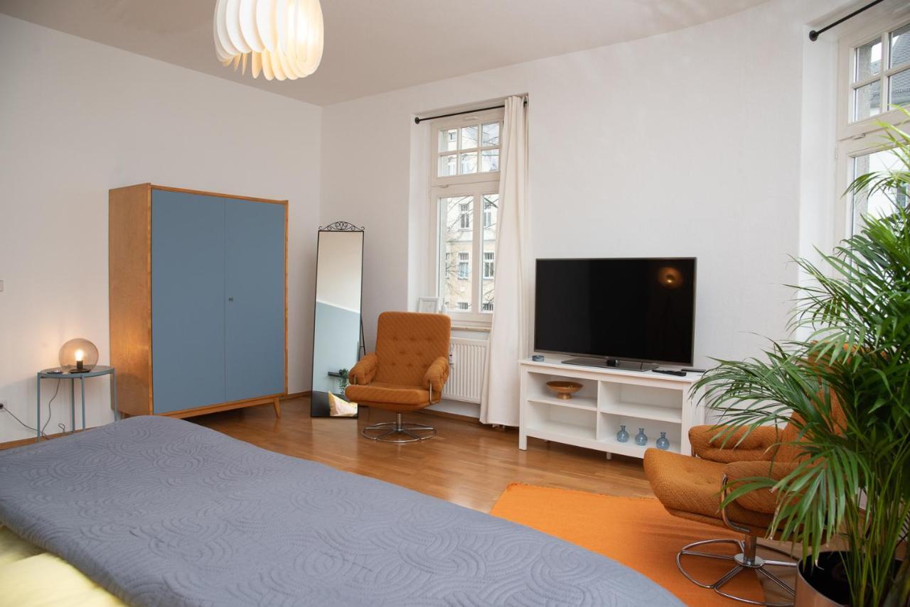 Kassberg Apartment Im Retro-Stil / Netflix & Wifi Chemnitz Exteriör bild
